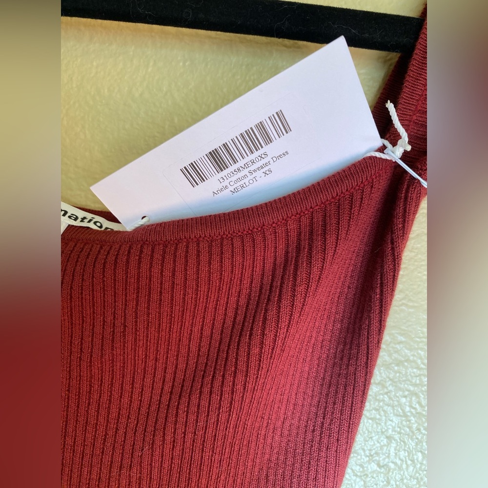 Reformation Ariele sweater dress xs - Picture 5 of 8